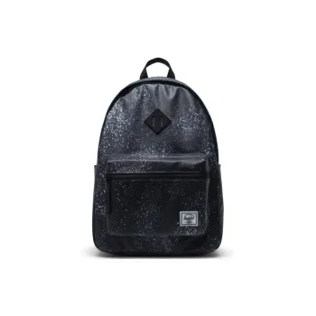 Herschel Waterproof And Rainproof Series Recycled Fabric Backpack Regular Unisex Spray Paint Black