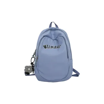 Venerable Brahma Nylon Backpack Women's Denim Blue/White/Black/Dark Blue/Pink