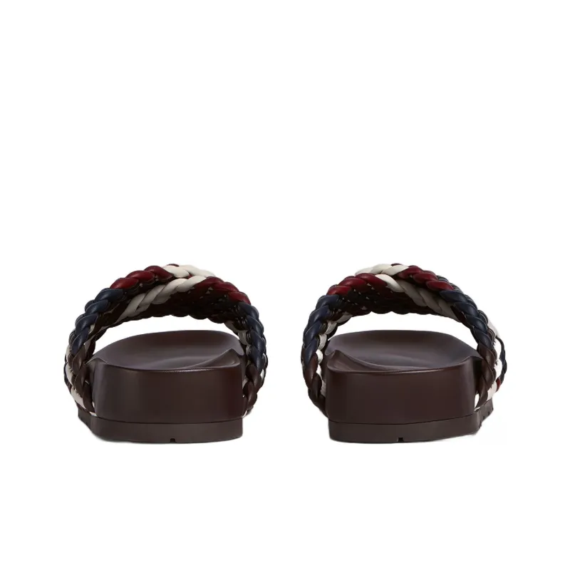 Bottega Veneta Tarik Slide Slippers Women's Purple-3