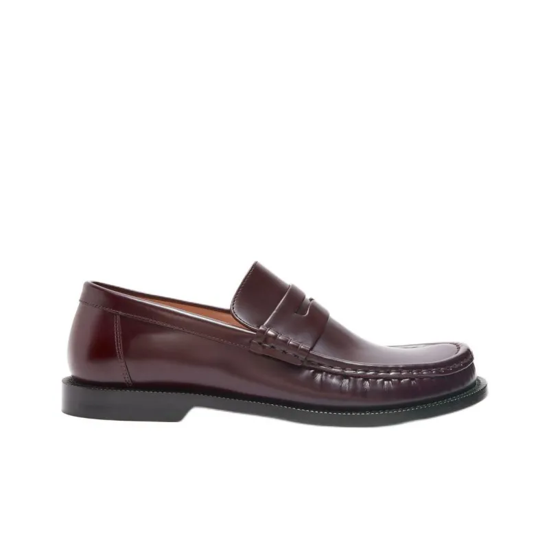 LOEWE Campo Loafers Women's Burgundy-1