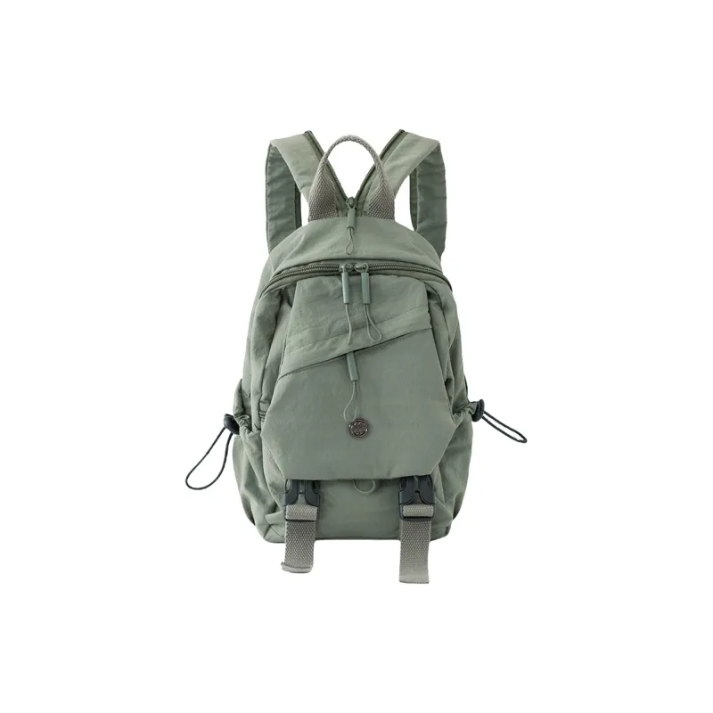 DCLOUD Nylon Backpack Unisex Khaki/Green/Gray/Black-0