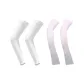 2 Pairs Set[Straight Fit White+Mittens Purple Gray]