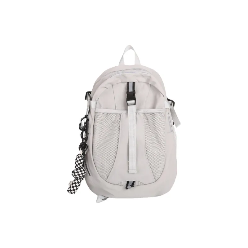 Venerable Brahma Nylon Backpack Women's White/Gray/Black/Pink-2