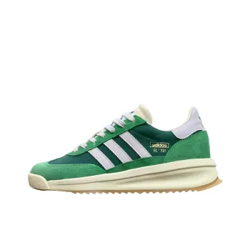 Adidas SL 72 Anti-Slip Wear-Resistant Low-Top Casual Running Shoes Unisex Green