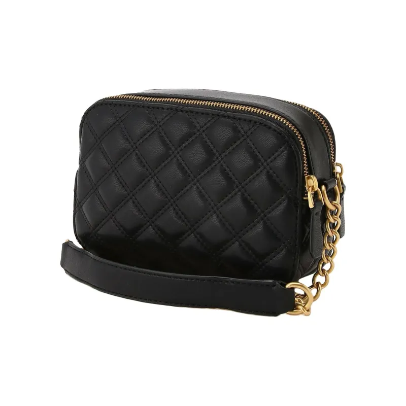 GUESS Polyurethane Camera Bags Crossbody Bag Shoulder Bag Women's Black-2