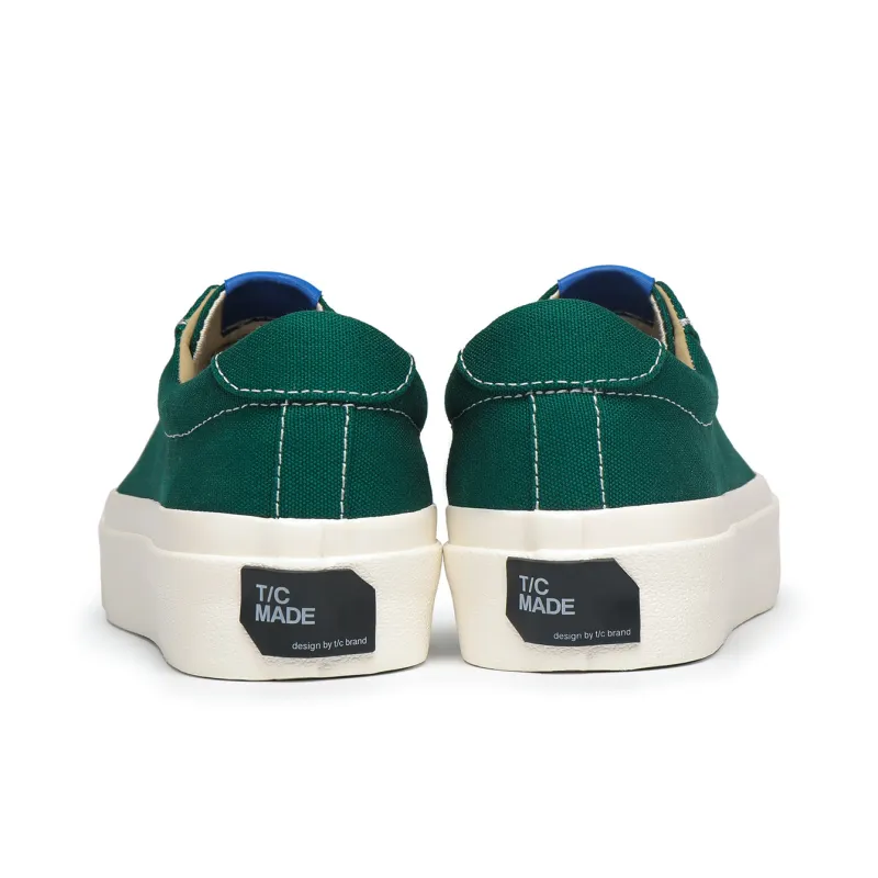 TC Tcmade 001b Low-Top Canvas Shoes Unisex Green-4