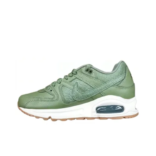 Nike Air Max Command Running Shoes Women's Low-Top Green