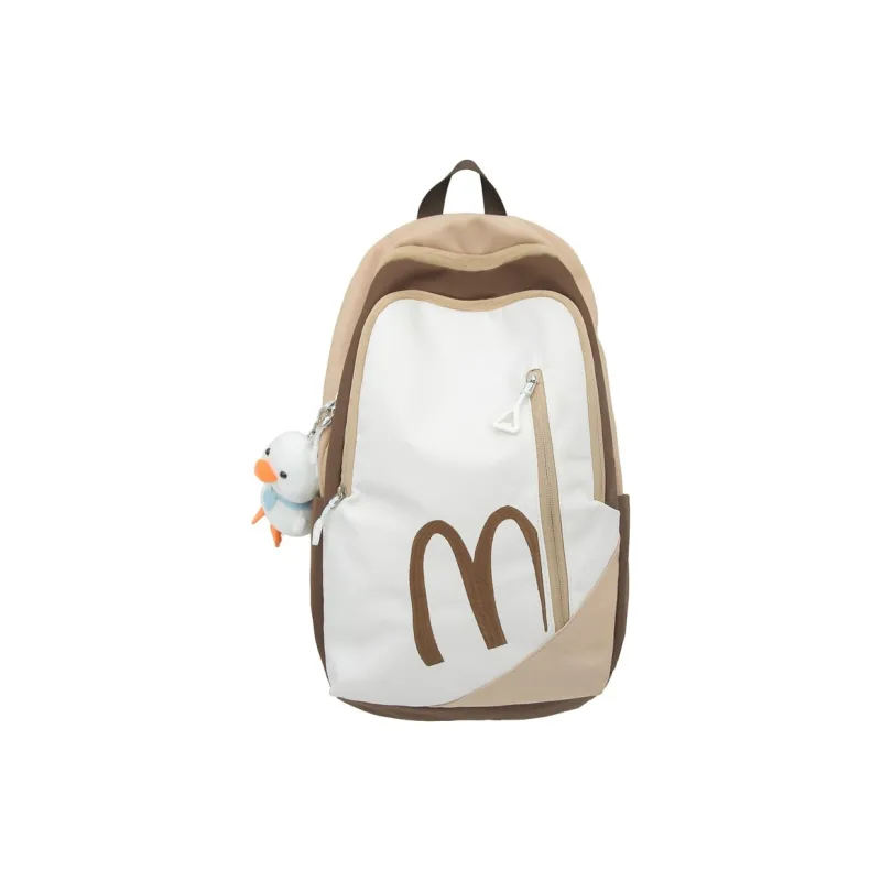 Huangmu Nylon Student Backpack Laptop Bag Regular Unisex Multicolor-4