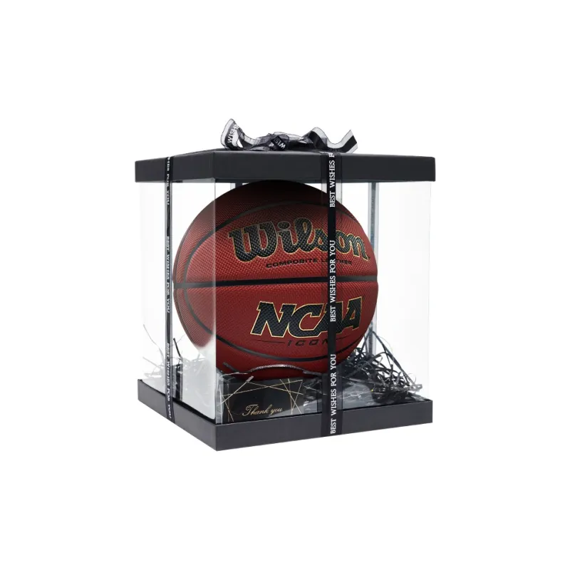 Wilson NCAA PU Basketball Red Brown Size 7 Ball Training Unisex-3