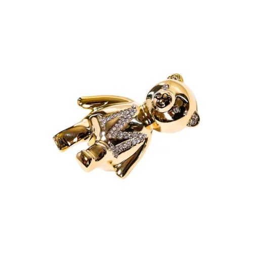 MaxMara Glass Brooches Women's Gold