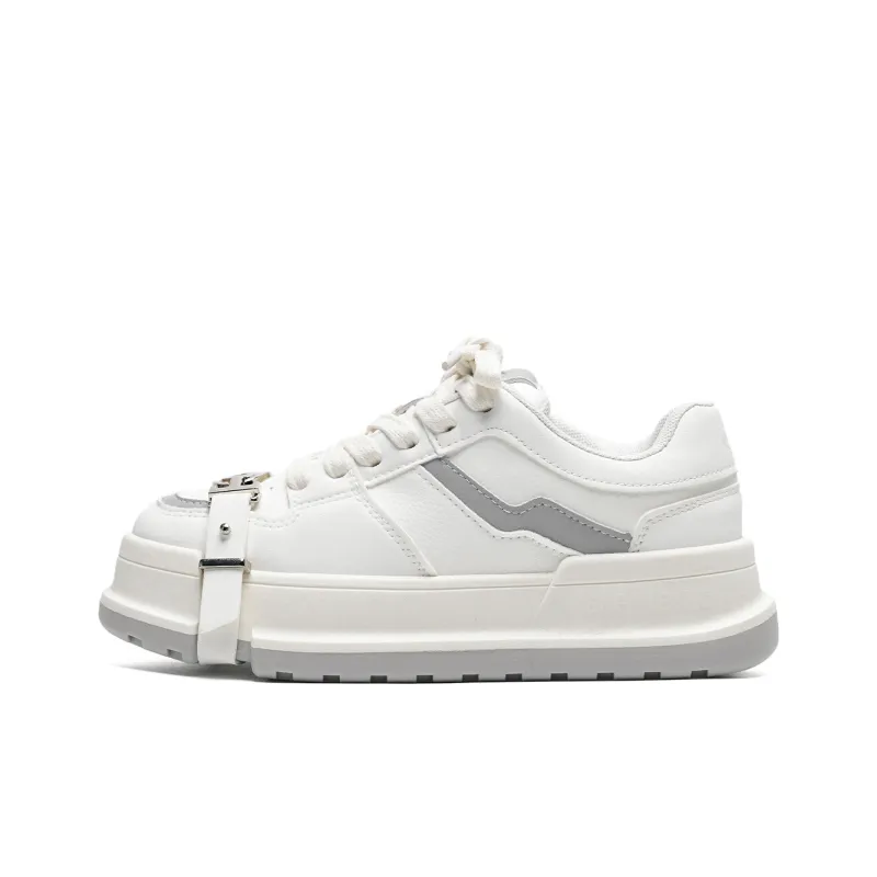 Z.SUO Coverage Height Increasing Abrasion Resistant Slip Resistant Low Top Skateboard Shoes Women's Box Included-8