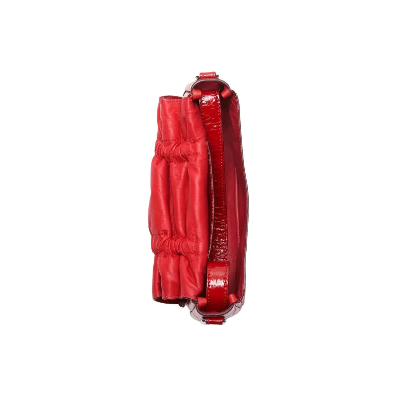 Acne Studios Goatskin Shoulder Bag, Crossbody Bag, Handbag Micro Women's Red-2