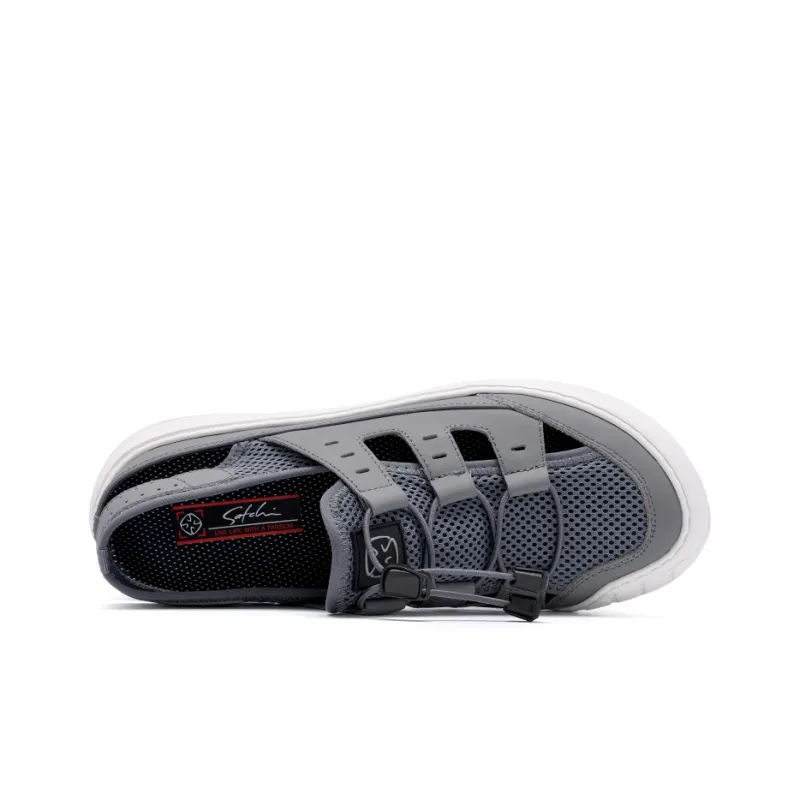 Satchi Beach Sandals Men's Gray-3