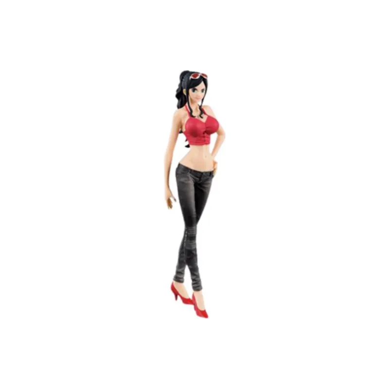 BANPRESTO Nico Robin Glass Factory Jeans Freak Vol. 3 One Piece Nico Robin Bonus Gifts Medium-0