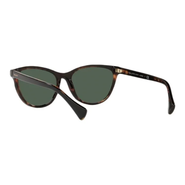 Polo Ralph Lauren Acetate Irregular Shape Sunglasses Women's Black-4