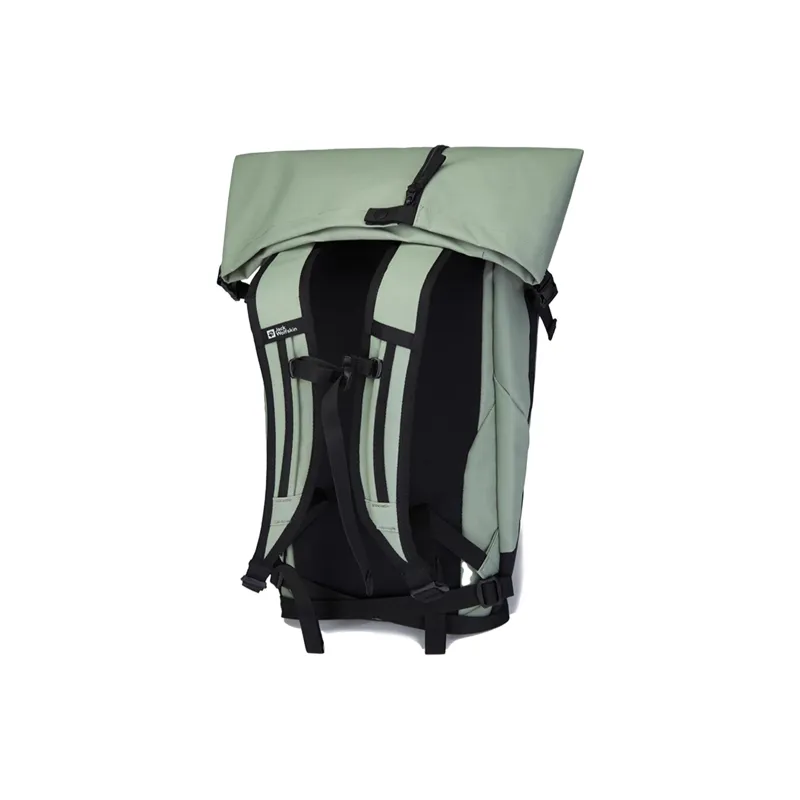 Jack Wolfskin Polyester Backpack Regular Unisex Mint Leaf Green/Dark Gray-1