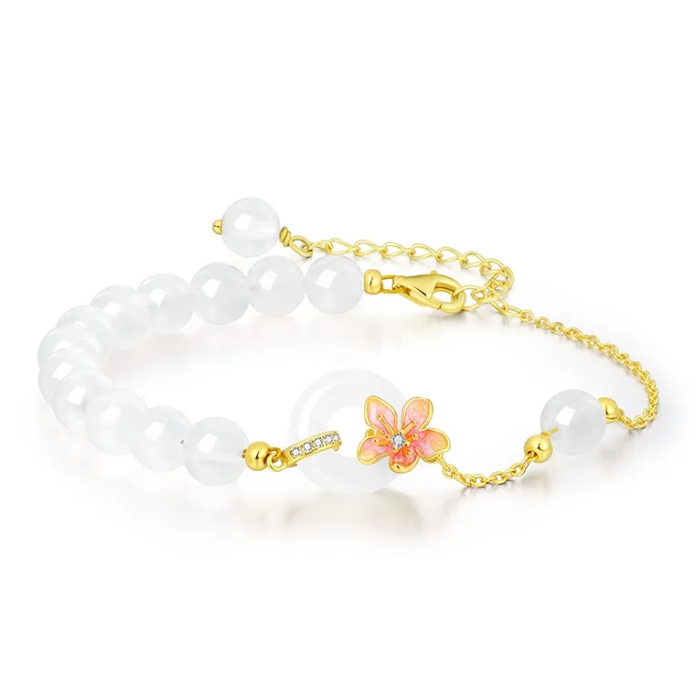 Central Fashion Chalcedony Bracelets Women's-0