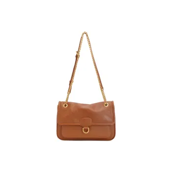 BELLE Vintage Oil Wax Crossbody Bag Medium Size Women's Multicolor