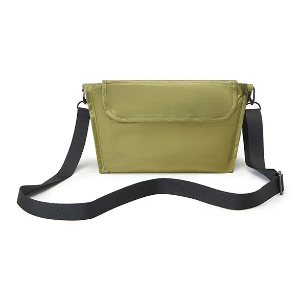 Vision Street Wear Polyamide Crossbody Bag Unisex Army Green/Purple-1