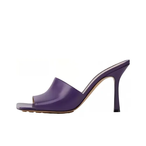 Bottega Veneta Slide Slippers Women's Purple