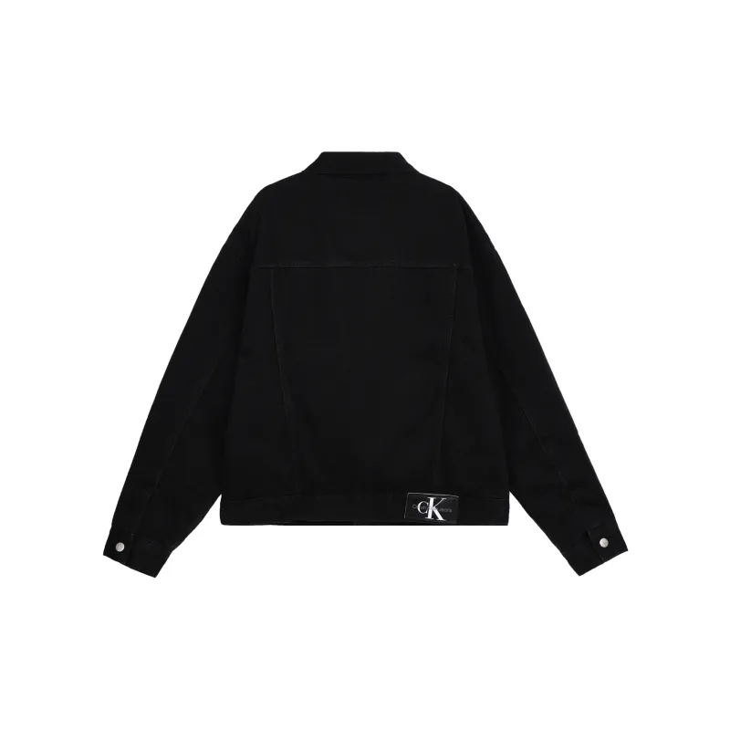 CALVIN KLEIN Denim Jacket Men's Black-1