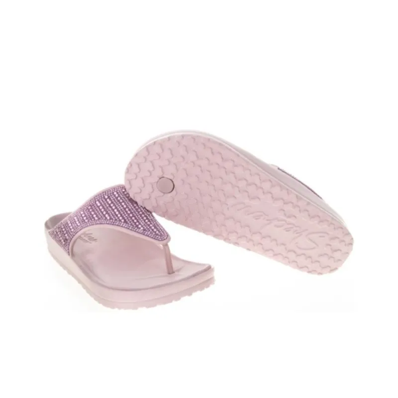Skechers Cali Beverlee Slip-Resistant Flip Flops Women's Purple-3