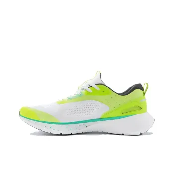 DECATHLON Cushioning Anti Slip Wear Resistant Breathability Low Top Running Shoes Men's White Green