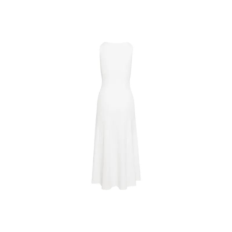 ARITZIA Babaton Establish Dress Sleeveless Dress Women's White/White-1