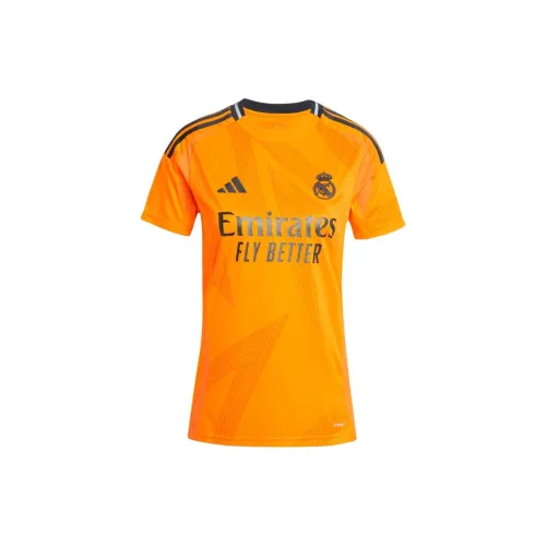 Adidas Real Madrid Soccer Jerseys Women's Orange