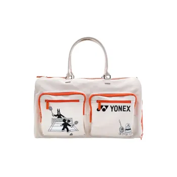 YONEX Badminton Racket Bags Ecru Unisex Independent Shoe Compartment