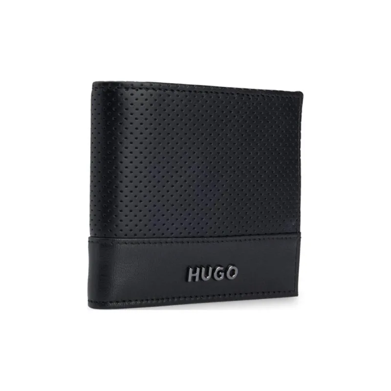 HUGO BOSS Leather Wallet Men's Black-2