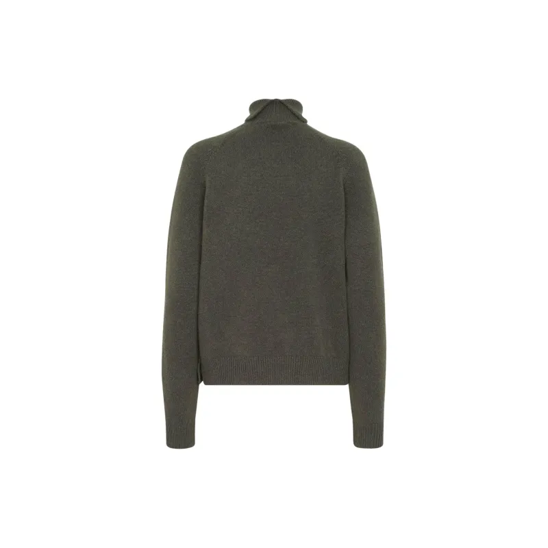 FENDI Turtleneck Long Sleeved Knitted Jumper-1