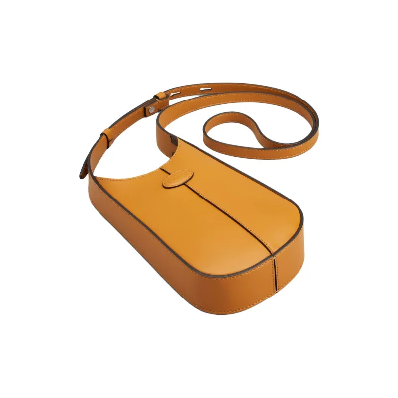 TOD'S Logo Embossed Crossbody Bag-2