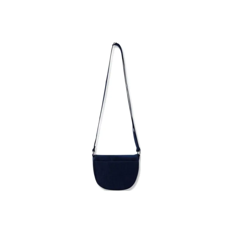 Levi’s Cotton Dumpling Bag Shoulder Bag Small Size Unisex Dark Denim Blue-1