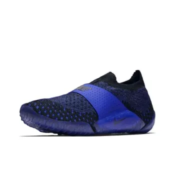 Nike NikeLab Cushioning Anti Slip And Wear Resistant Low Top Casual Shoes Unisex Black Blue