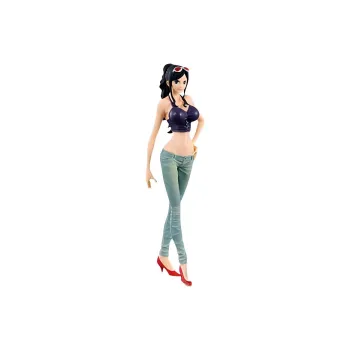BANPRESTO Nico Robin Glass Factory Jeans Freak Vol. 3 One Piece Nico Robin Bonus Gifts Medium