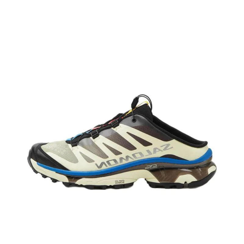 SALOMON x MM6 Maison Margiela XT 4 Rubber Sole Slip Resistant Closed Toe Slippers Unisex Beige Black-0