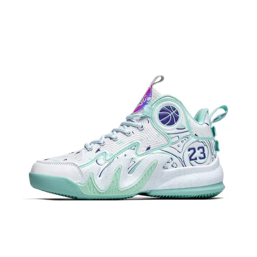 Black tailed Deer Cushioning, Slip Resistant, Abrasion Resistant, Breathable High Top Basketball Shoes Unisex