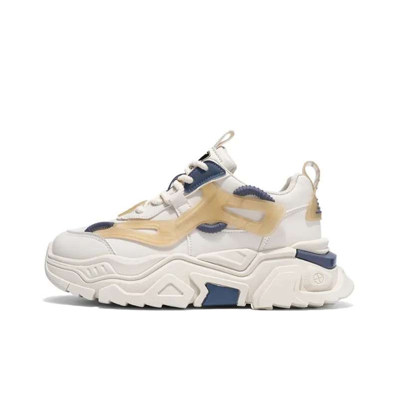 HACKBUTEER Ice Blockage Collection Low Top Chunky Sneakers Men's-5