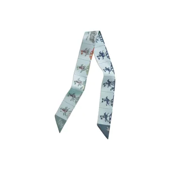 HERMES Silk Scarves Women's Multicolor