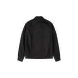 Stradivarius recycled polyester high neck sweatshirt top in beige