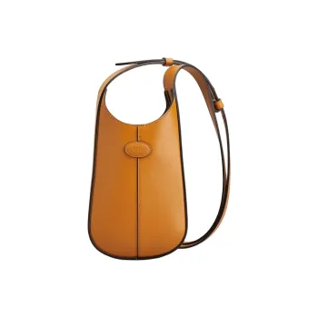 TOD'S Logo Embossed Crossbody Bag