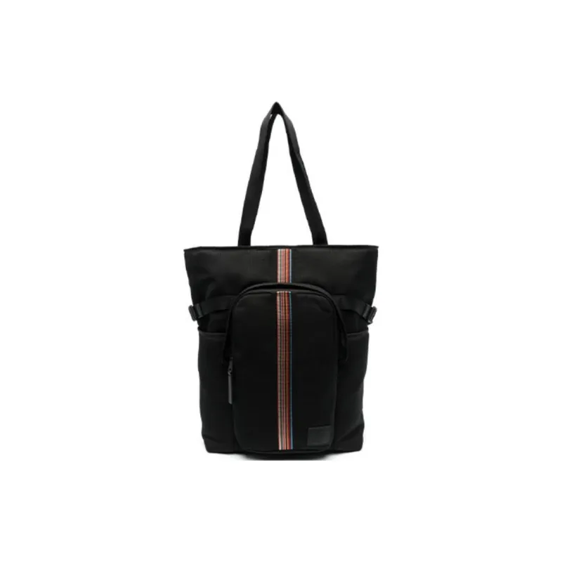 Paul Smith Cow Leather Tote Unisex Black-0