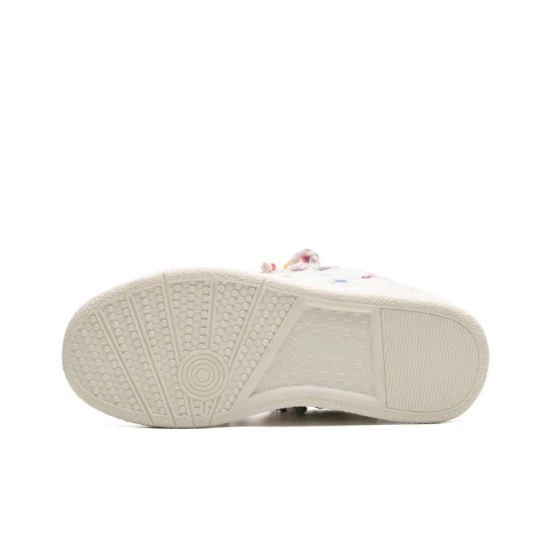 Anime Story Slip Resistant Cushioning Abrasion Resistant Lightweight Breathable Low Top Skateboard Shoes Women's White-6