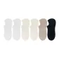 6 Pack Mesh Style (Porcelain White X2+Milk White X2+Khaki+Black)