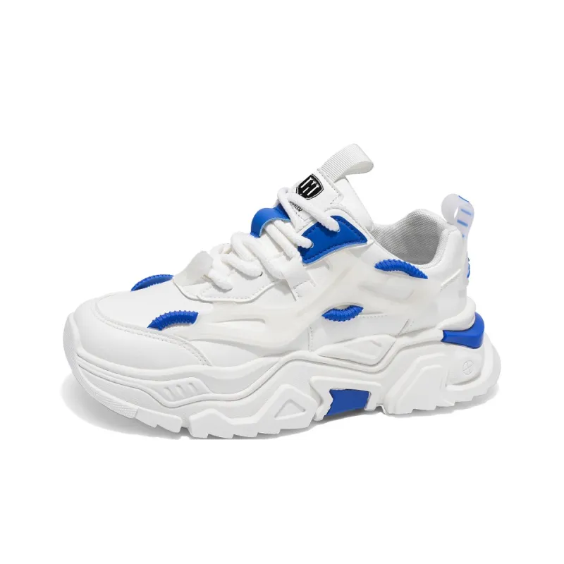 HACKBUTEER Ice Blockage Collection Low Top Chunky Sneakers Men's-1