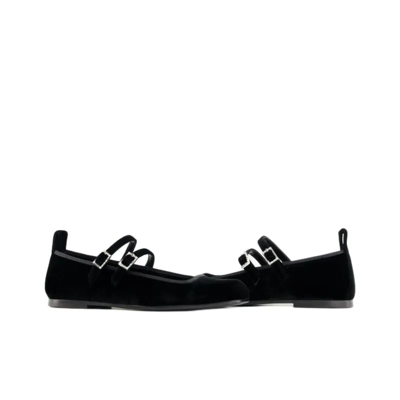 NODALETO Bulla Rina Casual Single Shoes Women's Black-2
