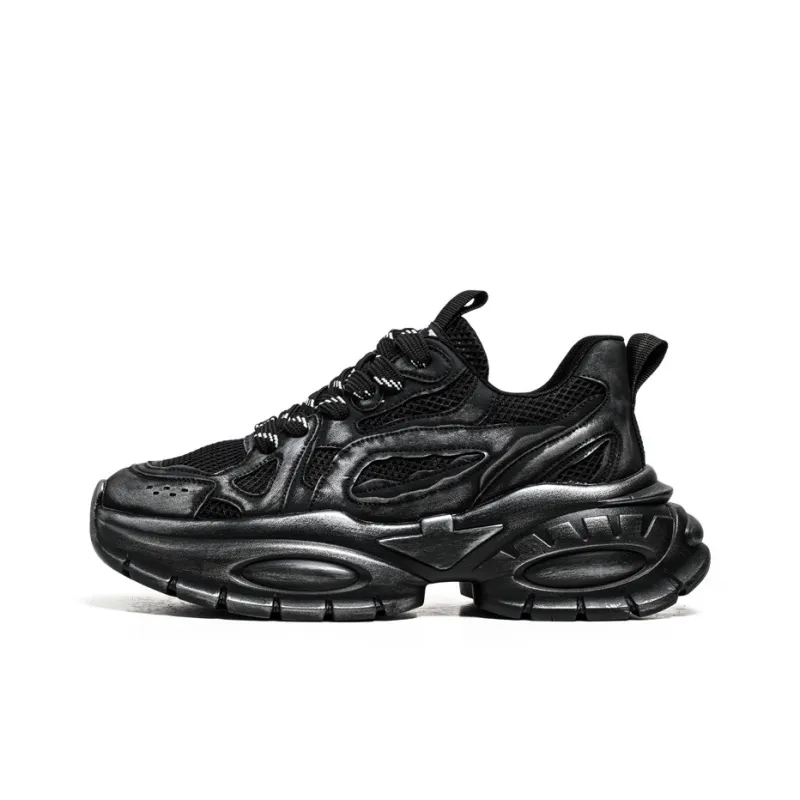 Grumpy Ram Anti-Slip Wear-Resistant Breathable Height Increasing Low-Top Chunky Sneakers Men's-4