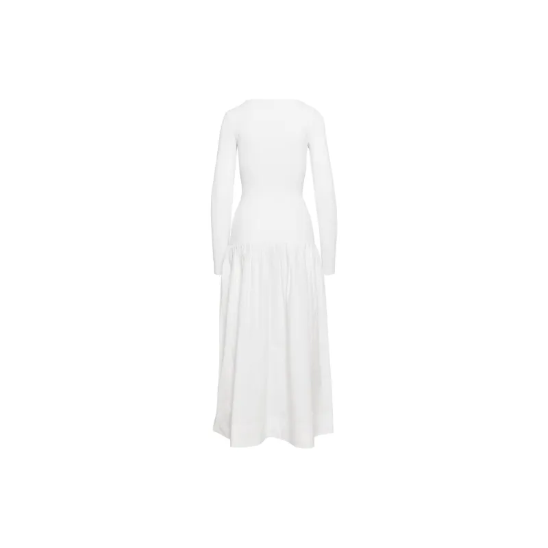ARITZIA Babaton Guild Dress Long-Sleeved Dresses Women's White/White-1
