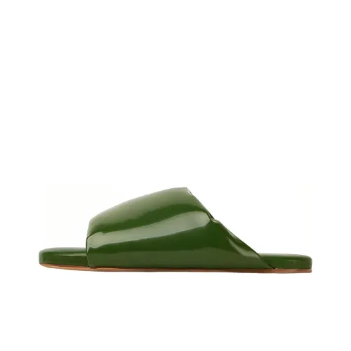 Bottega Veneta Slide Slippers Men Green